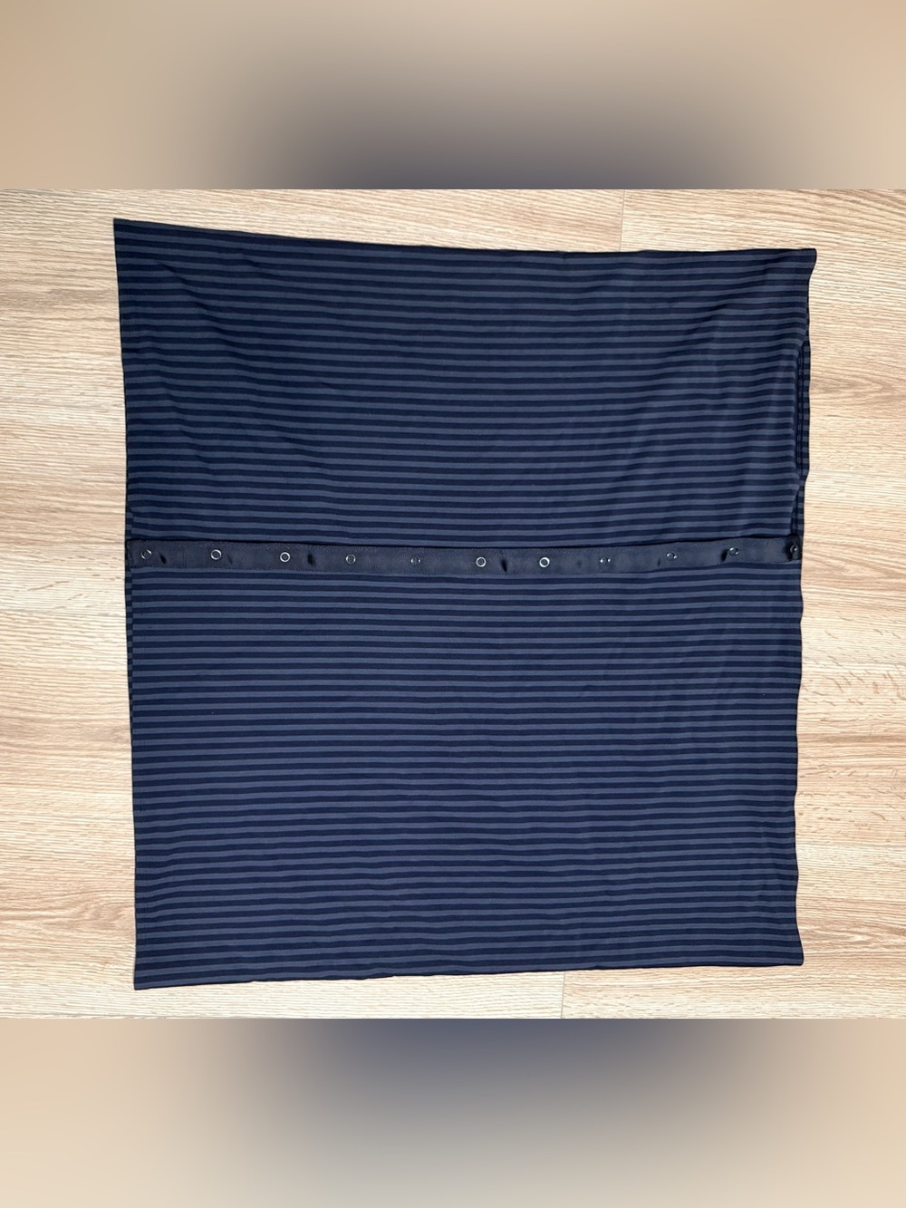 lululemon athletica Black‎ & Navy Striped Multifunctional Tube Scarf